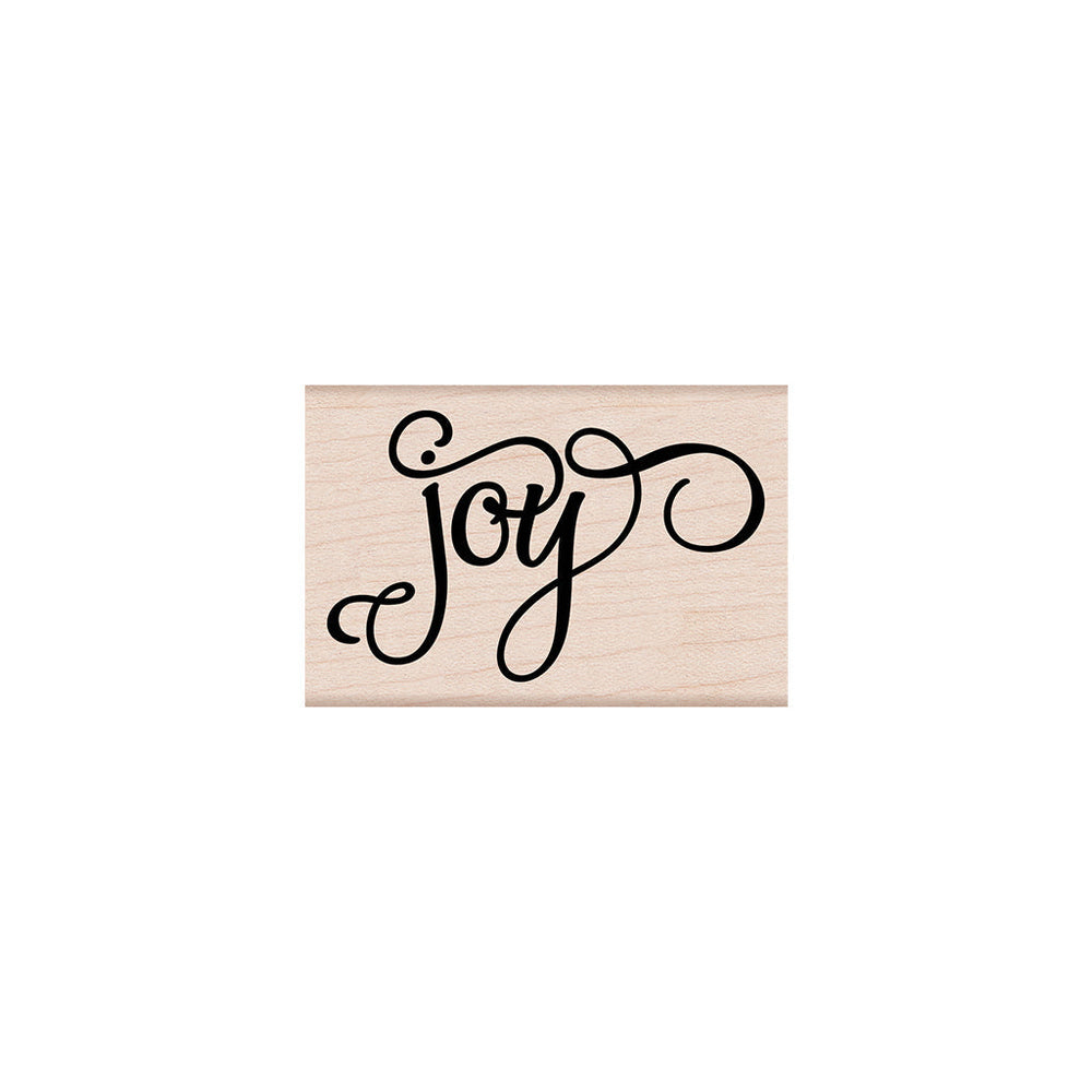 Hero Arts Joy Calligraphy Wood Stamps