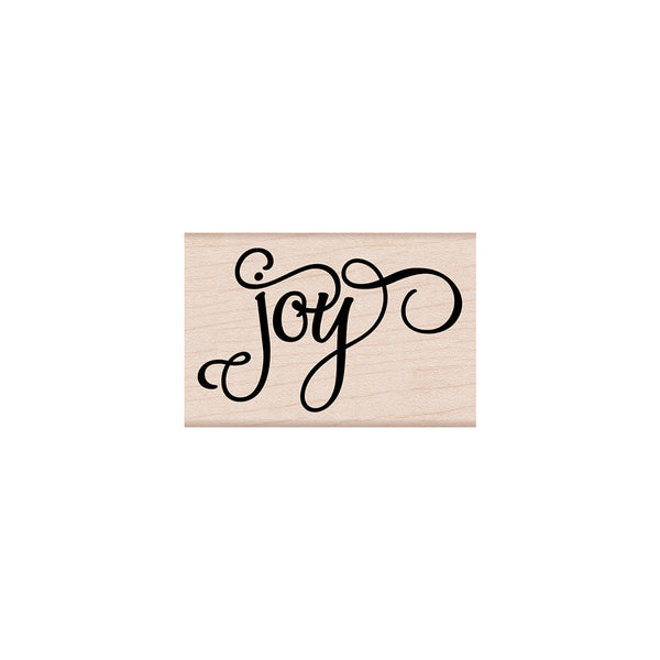Hero Arts Joy Calligraphy Wood Stamps