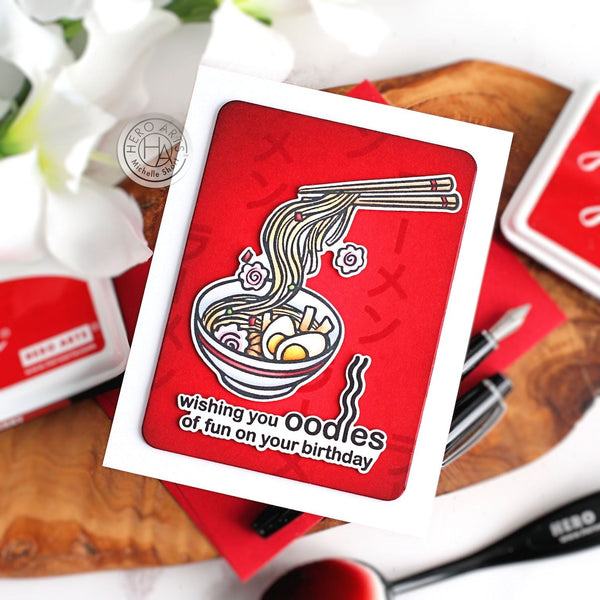Hero Arts Ramen Stamp & Die Bundle