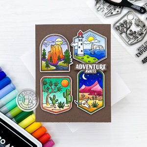 Hero Arts Where to Next? Clear Stamps
