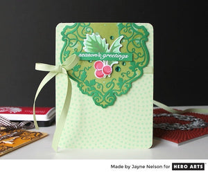Hero Arts Dot Moire Bold Prints Cling Rubber Stamp