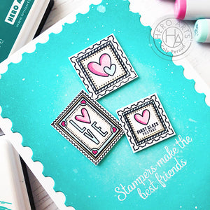 Hero Arts Nesting Postage Stamps Infinity Nesting Dies