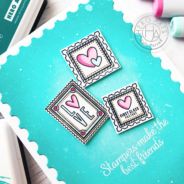 Hero Arts Nesting Postage Stamps Infinity Nesting Dies