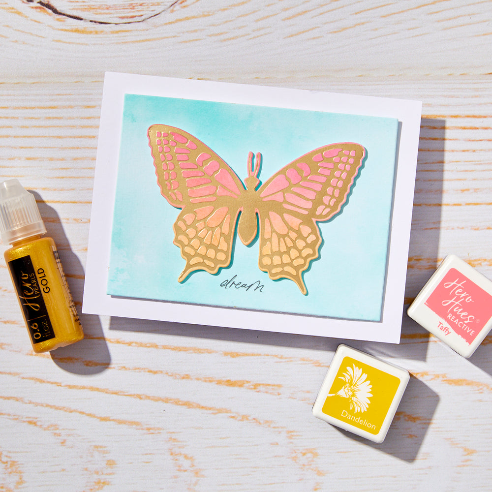 Hero Arts Butterfly Hot Foil Plate & Die Set