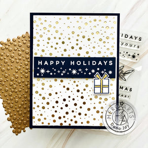 Hero Arts Holiday Borders and Icons Clear Stamps