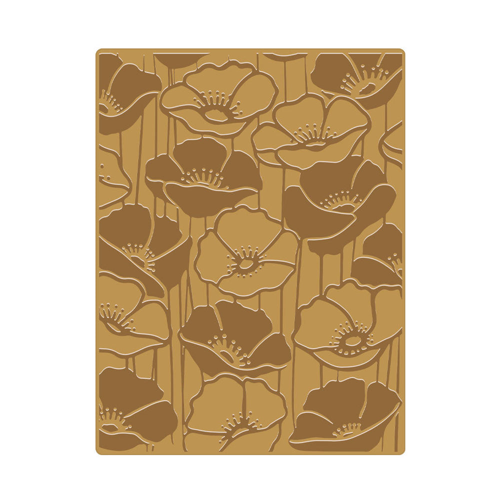 Hero Arts Poppy Field Glimmer Hot Foil Plate