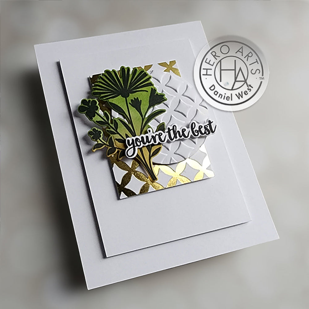 Hero Arts Bold Graphic Glimmer Hot Foil Plate