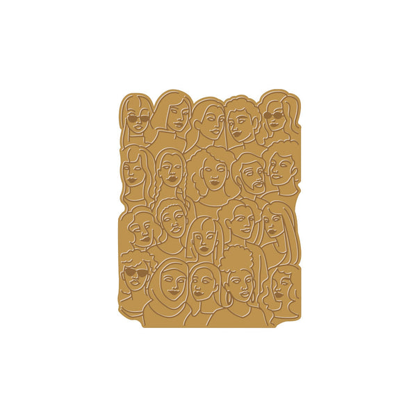 Hero Arts United People Glimmer Hot Foil Plate