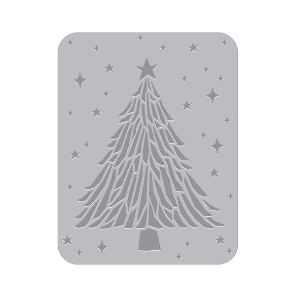 Hero Arts Sparkling Tree Letterpress+ Foil Plate