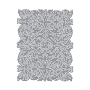 Hero Arts Lacy Filigree Letterpress + Foil Plate