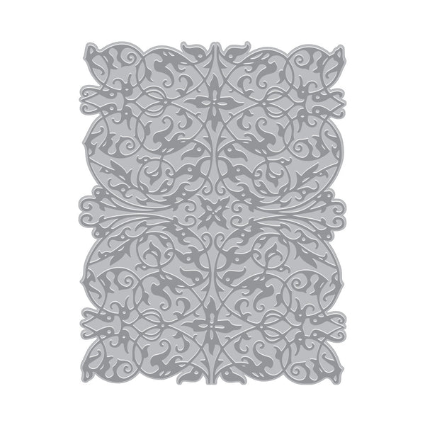 Hero Arts Lacy Filigree Letterpress + Foil Plate