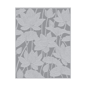 Hero Arts Lotus Field Letterpress + Foil Plate