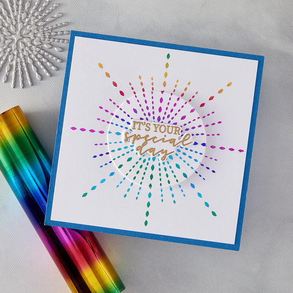 Hero Arts Starbursts Set Letterpress + Foil Plate