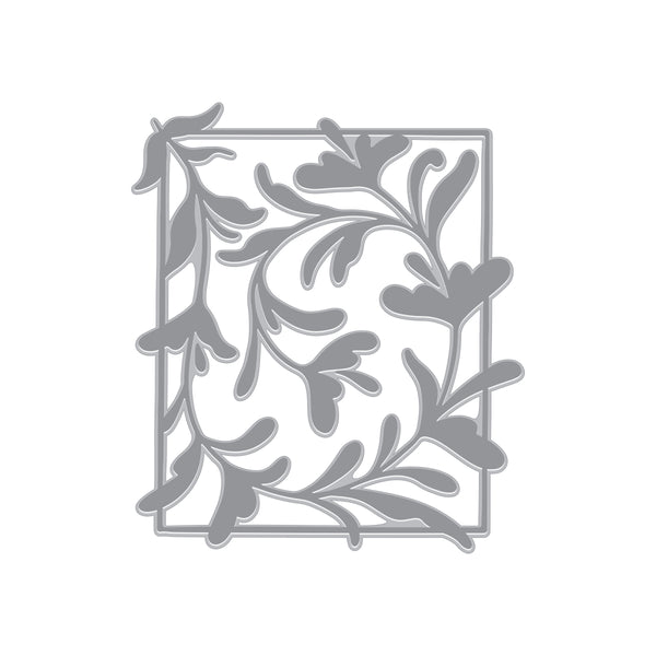 Hero Arts Decorative Floral Letterpress + Foil Plate