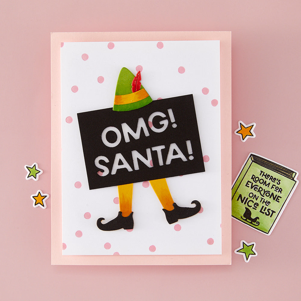 Hero Arts Celebration Letterpress + Foil Plate