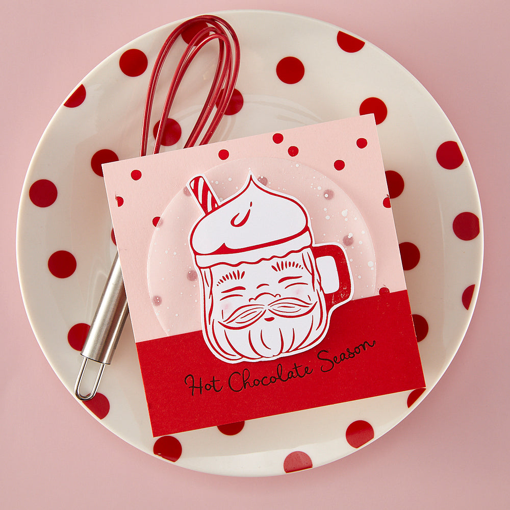 Hero Arts Cup of Cheer Letterpress + Foil Plate