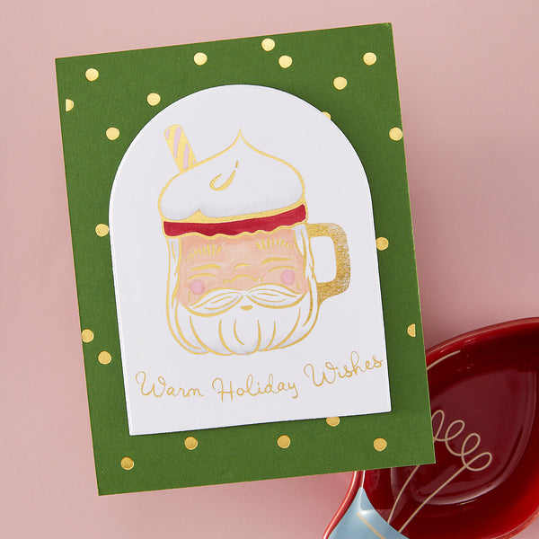 Hero Arts Celebration Letterpress + Foil Plate