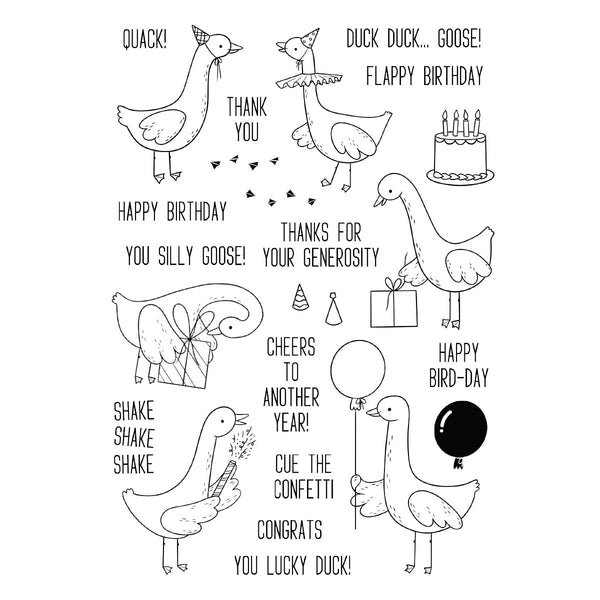 Silly Goose Stamp & Die Bundle by Simon Hurley