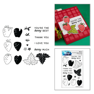 Ranger Berry Best Clear Stamp Set by Simon Hurley create.