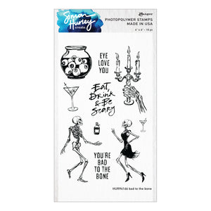 Bad to the Bone Stamp & Die Bundle by Simon Hurley