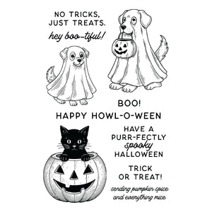 Halloween Pets Stamp & Die Bundle by Simon Hurley
