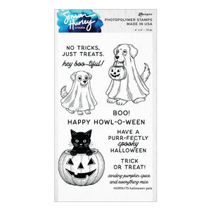 Halloween Pets Stamp & Die Bundle by Simon Hurley