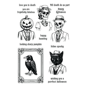 Framed Fright Stamp & Die Bundle by Simon Hurley
