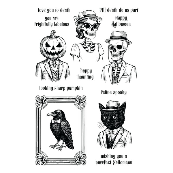 Framed Fright Stamp & Die Bundle by Simon Hurley