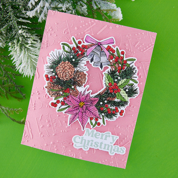 Holiday Birds Etched Dies for Coordinating Stamp Set by Simon Hurley - Nov 2 Consumer Launch Late