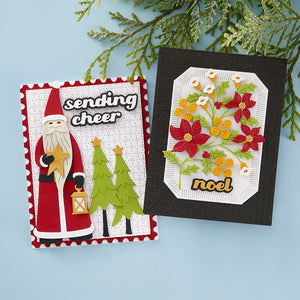 Starshine Background Etched Dies from the Home for the Holidays Collection