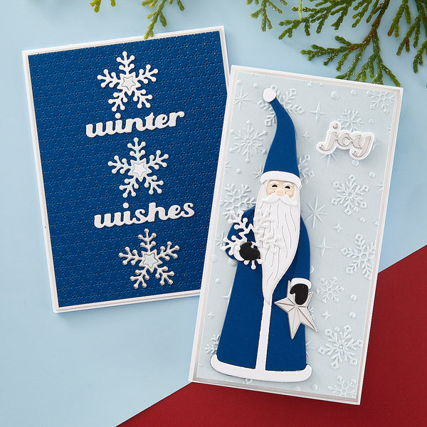 Starshine Background Etched Dies from the Home for the Holidays Collection