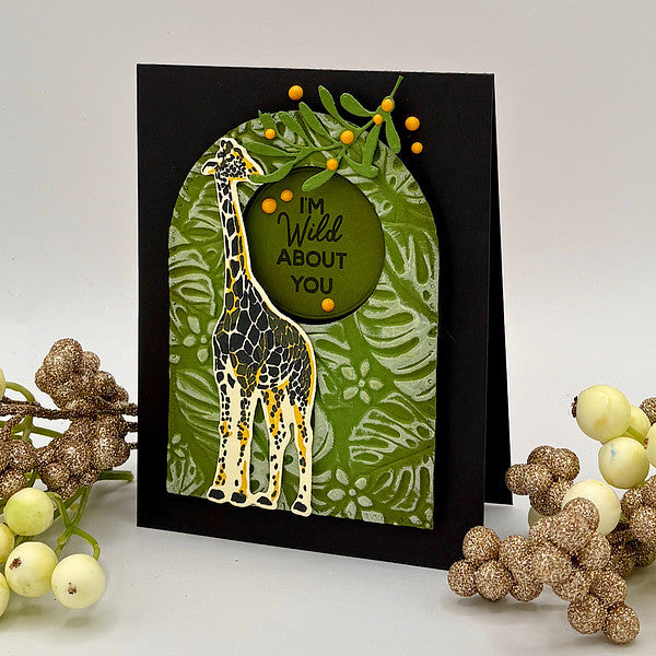 Wild About You Etched Dies by Simon Hurley