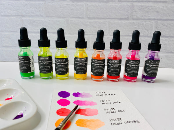 Hero Arts Neon Brights Sunshine Liquid Watercolor
