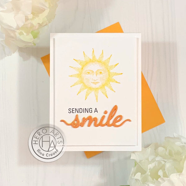 Hero Arts Smile Stamp & Cut Set