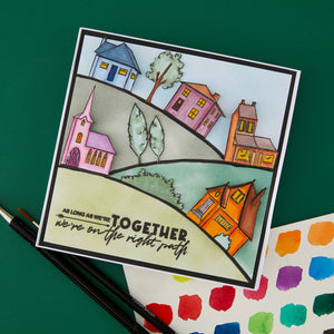 Little Lodgings Clear Stamp Set by Josh Griffiths Studio