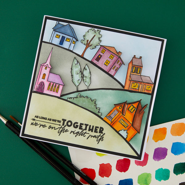 Little Lodgings Clear Stamp Set by Josh Griffiths Studio