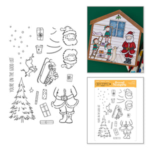 Custom Christmas Clear Stamp Set by Josh Griffiths Studio