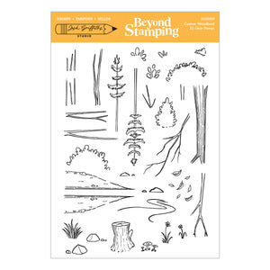 Beyond Stamping Custom Woodland Clear Stamp Set by Josh Griffiths Studio