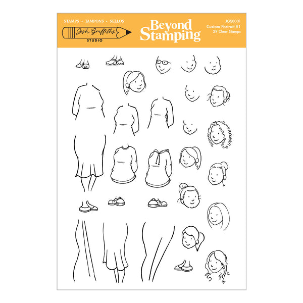 Beyond Stamping Custom Portrait I Want It All! Bundle by Josh Griffiths Studio