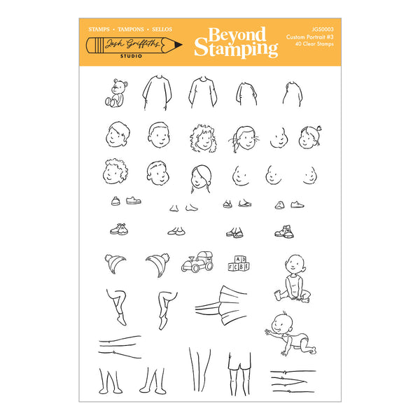 Beyond Stamping Custom Portrait I Want It All! Bundle by Josh Griffiths Studio
