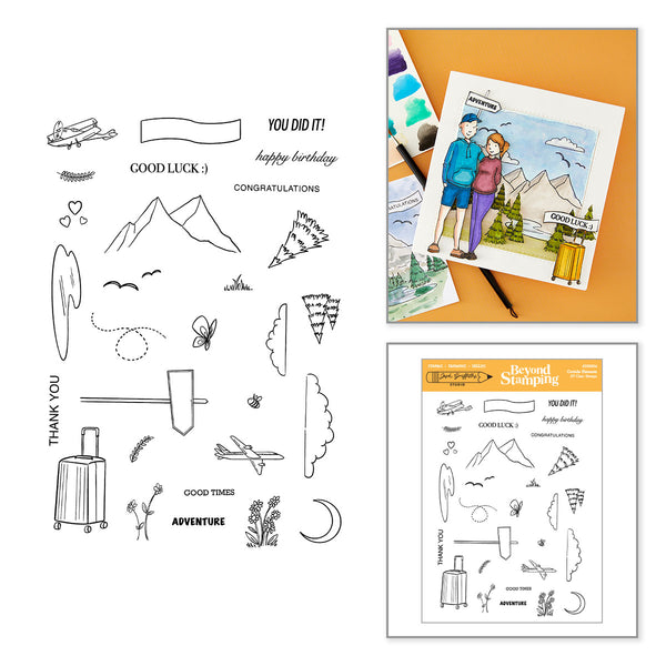 Beyond Stamping Outside Elements Clear Stamp Set by Josh Griffiths Studio