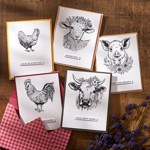 Feathered Friends Press + Foil Plate & Die Set by Justine Dvorak