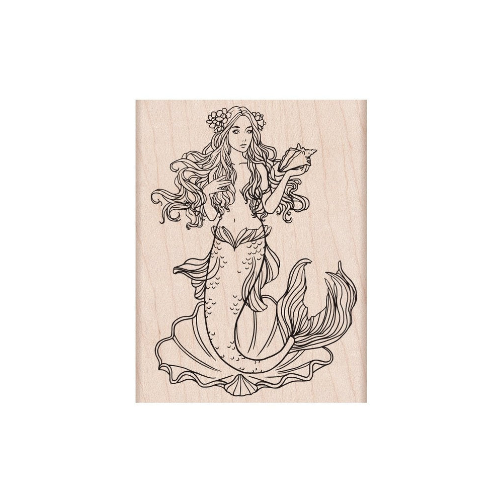Hero Arts Mermaid Wood Stamps