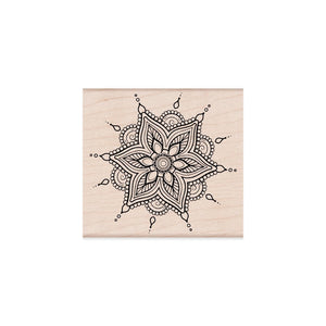 Hero Arts Henna Flower Pattern Wood Stamps