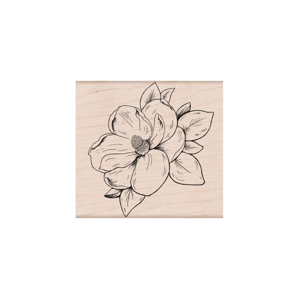 Hero Arts Flowering Magnolia Wood Stamps