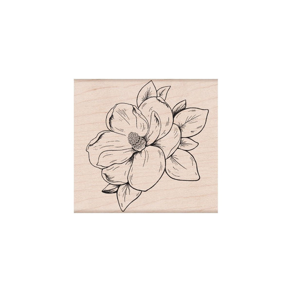 Hero Arts Flowering Magnolia Wood Stamps