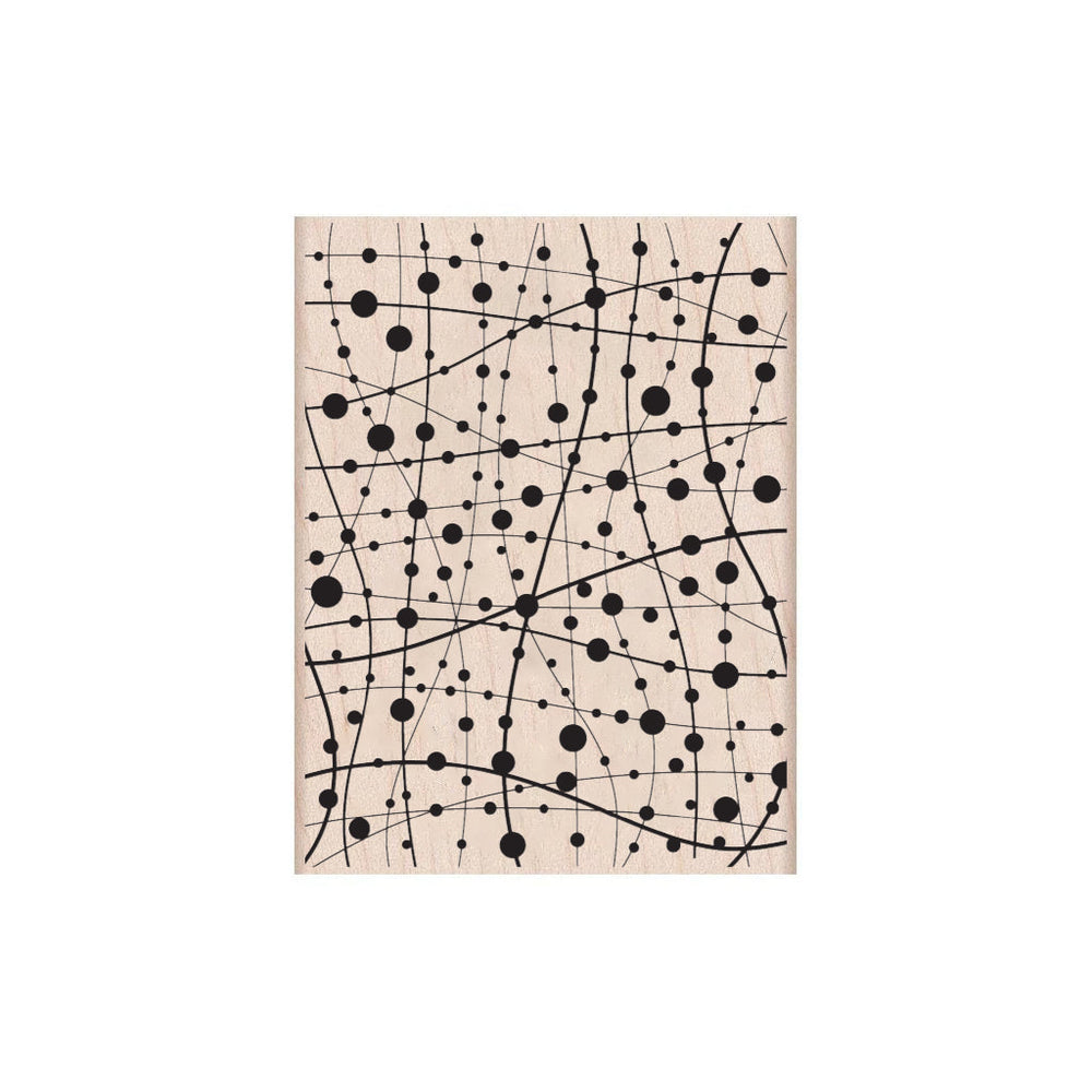 Hero Arts Celebration Pattern Woodblock Stamp