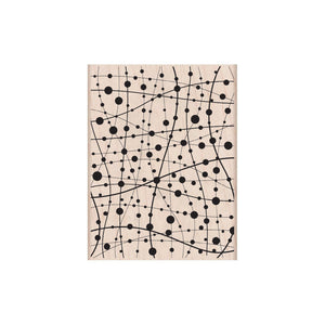 Hero Arts Celebration Pattern Woodblock Stamp