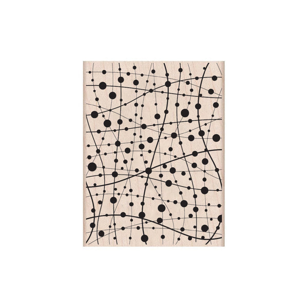 Hero Arts Celebration Pattern Woodblock Stamp