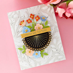 Stitched Kaleidoscope Arch Etched Dies from the Kaleidoscope Arch Collection